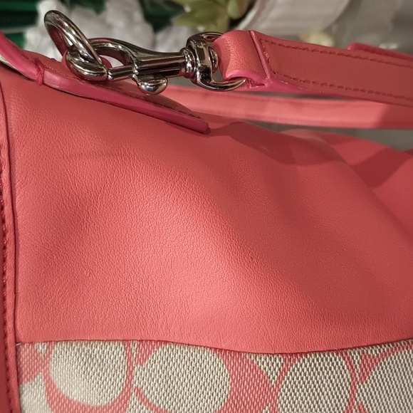 Orange And Tan Coach Bag - Picture 9 of 14